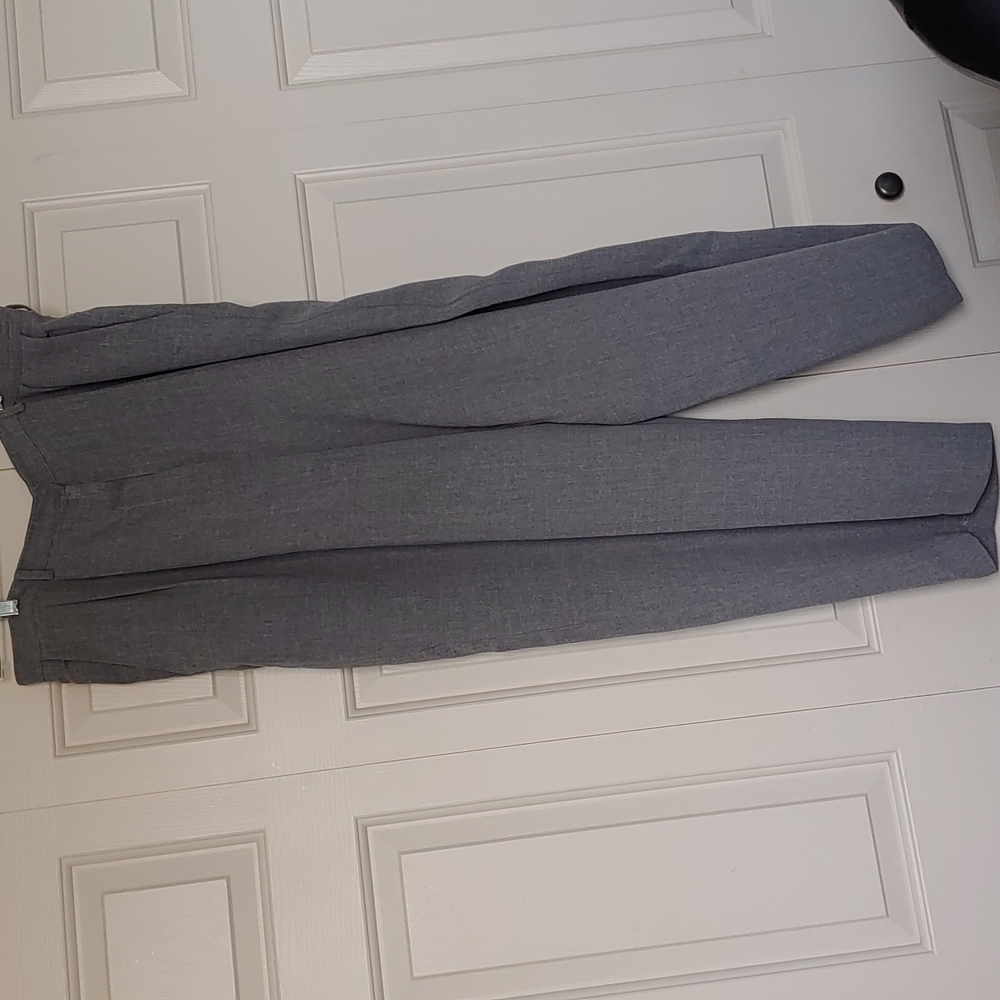 Venezia Women's Gray Dress Pants, Size 18
